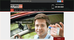 Desktop Screenshot of potomacdrivingschool.net